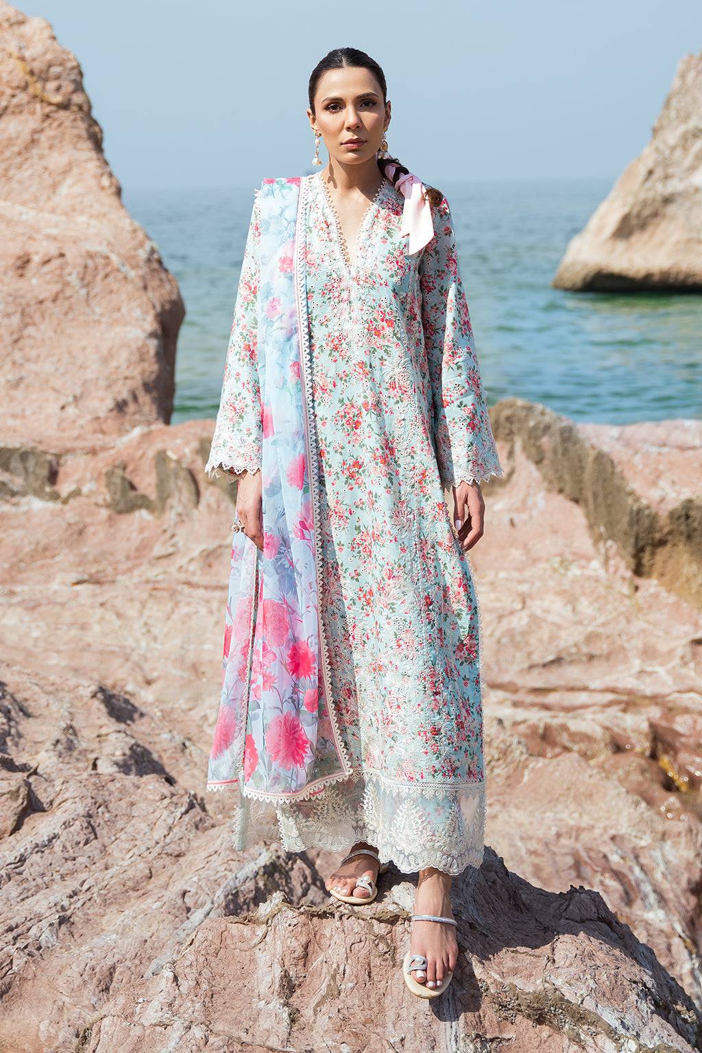 Afrozeh | Summer Together | Topaz - Pakistani Designer Dress - by Afrozeh | Type: Luxury - 100% Original at Saira Sultan