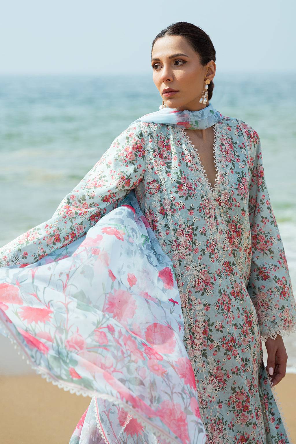 Afrozeh | Summer Together | Topaz - Pakistani Designer Dress - by Afrozeh | Type: Luxury - 100% Original at Saira Sultan