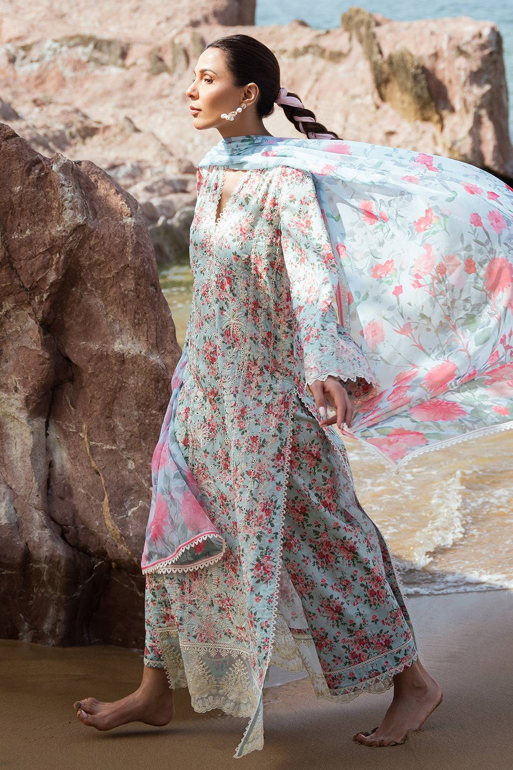 Afrozeh | Summer Together | Topaz - Pakistani Designer Dress - by Afrozeh | Type: Luxury - 100% Original at Saira Sultan