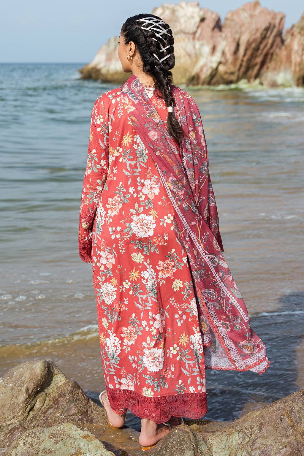 Afrozeh | Summer Together | Scarley - Pakistani Designer Dress - by Afrozeh | Type: Luxury - 100% Original at Saira Sultan