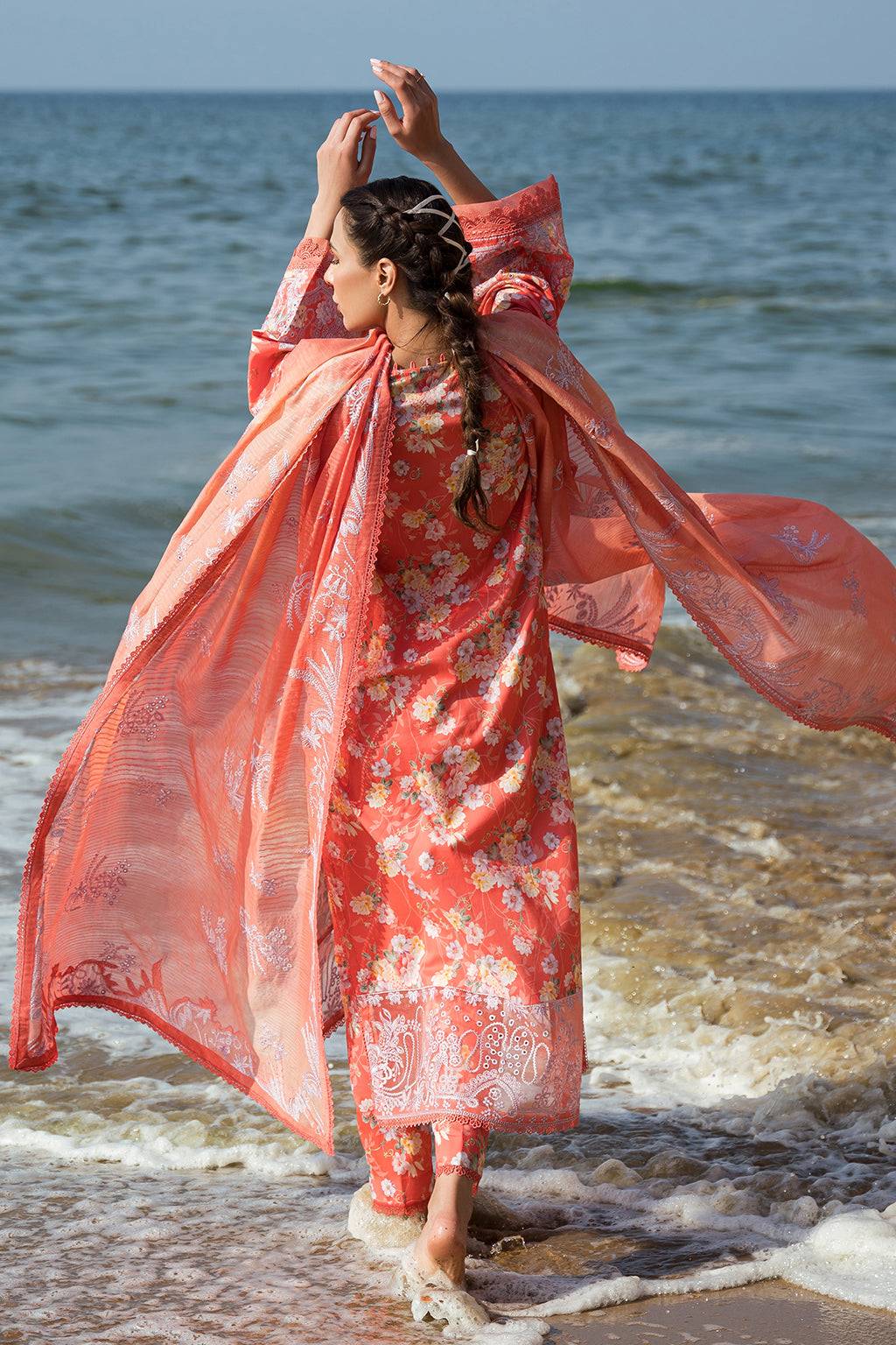 Afrozeh | Summer Together | Jasmine - Pakistani Designer Dress - by Afrozeh | Type: Luxury - 100% Original at Saira Sultan