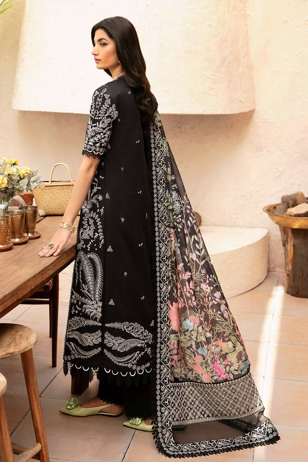 Afrozeh | Cascade Luxury Lawn 24 | Mila - Pakistani Designer Dress - by Afrozeh | Type: Luxury - 100% Original at Saira Sultan