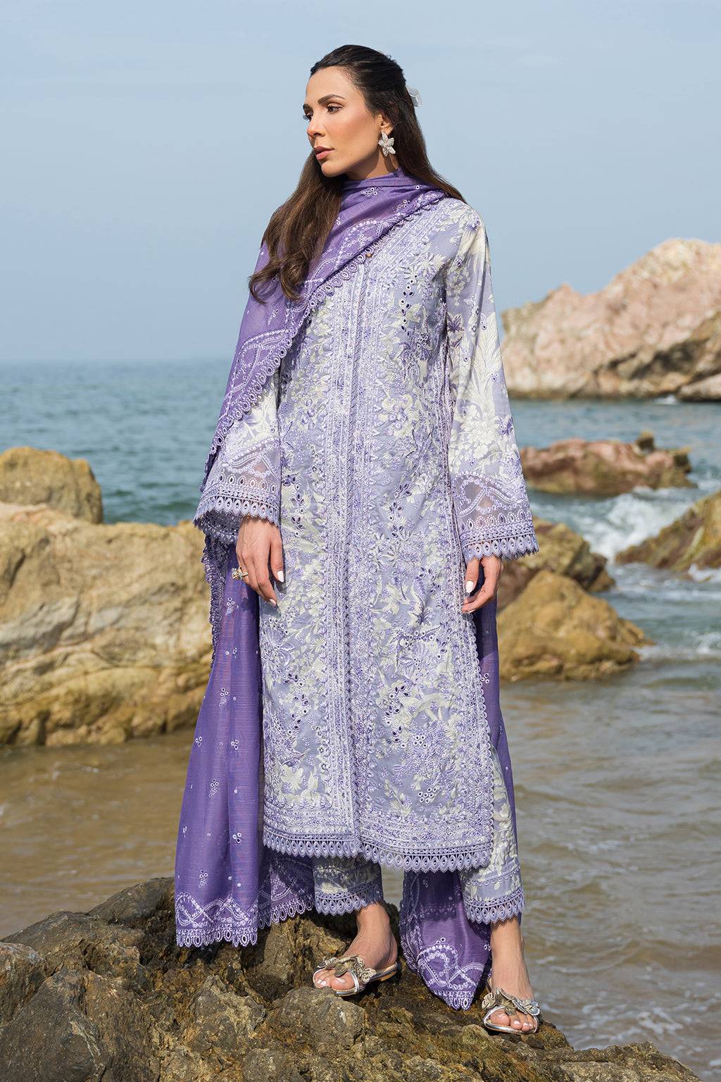 Afrozeh | Summer Together | Wisteria - Pakistani Designer Dress - by Afrozeh | Type: Luxury - 100% Original at Saira Sultan