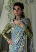 Aik Atelier | Sari Edit 2024 | SARI EDIT '24 VOL. 1 - LOOK 06 - Pakistani Designer Dress - by Aik Atelier | Type: Ladies Clothes - 100% Original at Saira Sultan