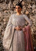 Aik Atelier | Wedding Festive 25 | LOOK 09 L Kundan Zari OPEN FRONT SHIRT WITH CRUSHED SKIRT
