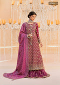 Aik Atelier | Wedding Festive 25 | LOOK 10 Custom Size Pinkish Purple Kataan Silk
