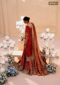 Aik Atelier | Wedding Festive 25 | LOOK 01 S Medium Silk LONG SHIRT WITH CRUSHED GHARARA