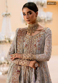 Aik Atelier | Wedding Festive 25 | LOOK 02 S Chiffon ANGRAKHA WITH CRUSHED SHARARA