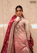 Aik Atelier | Wedding Festive 25 | LOOK 03 S Tissue LONG SHIRT WITH GHARARA