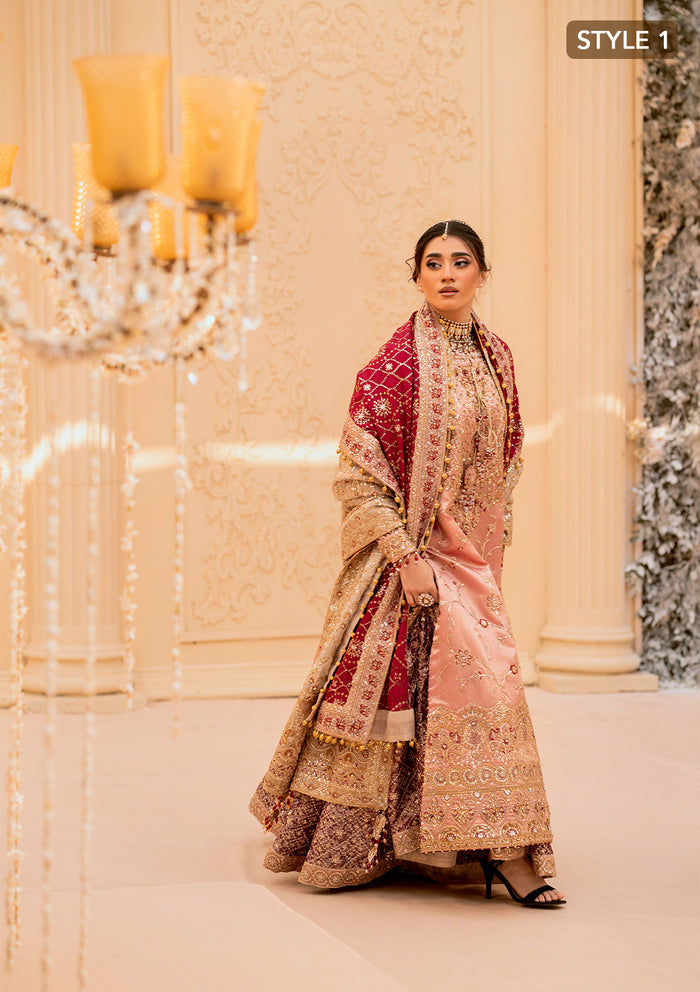 Aik Atelier | Wedding Festive 25 | LOOK 03 S Tissue LONG SHIRT WITH IZAAR PANTS
