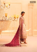 Aik Atelier | Wedding Festive 25 | LOOK 03 L Tissue LONG SHIRT WITH GHARARA