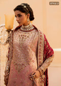 Aik Atelier | Wedding Festive 25 | LOOK 03 XL Tissue LONG SHIRT WITH GHARARA