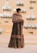 Aik Atelier | Wedding Festive 25 | LOOK 04 XL Organza LONG SHIRT WITH GHARARA