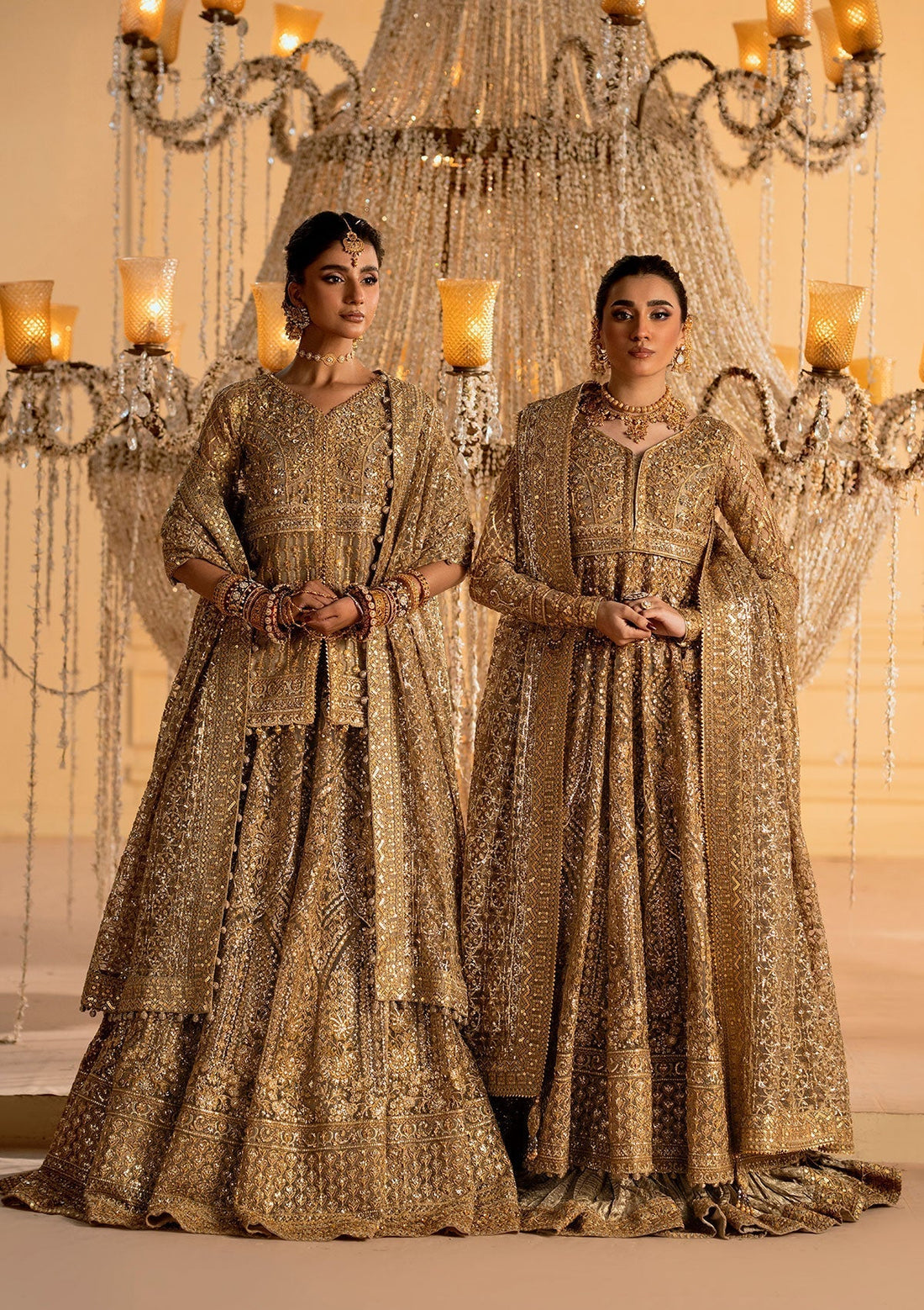 Aik Atelier | Wedding Festive 25 | LOOK 05 XS Net KALIDAR WITH CRUSHED SKIRT