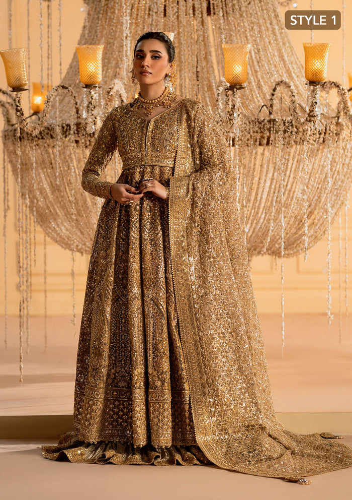 Aik Atelier | Wedding Festive 25 | LOOK 05 S Net KURTI WITH LEHNGA