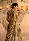 Aik Atelier | Wedding Festive 25 | LOOK 05 XL Net KURTI WITH LEHNGA