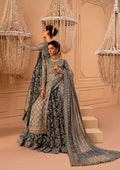 Aik Atelier | Wedding Festive 25 | LOOK 06 XS Net OPEN FRONT SHIRT WITH SKIRT