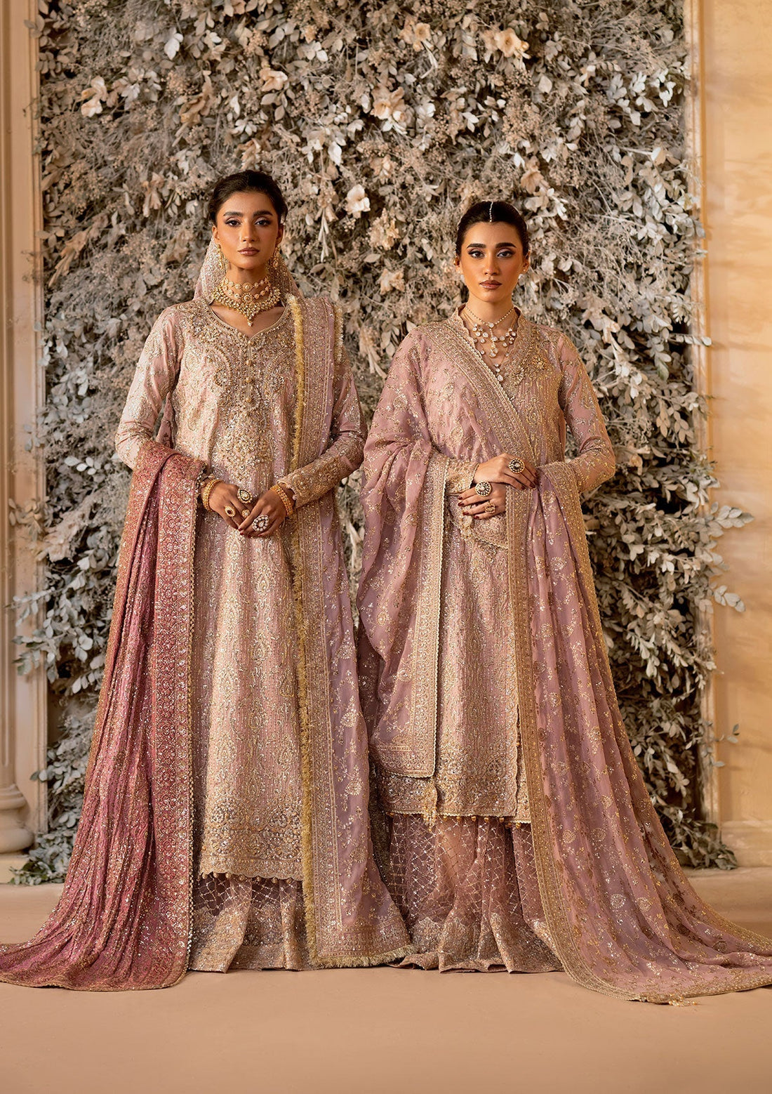 Aik Atelier | Wedding Festive 25 | LOOK 07 XS Khaadi Net ANGRAKHA WITH GHARARA