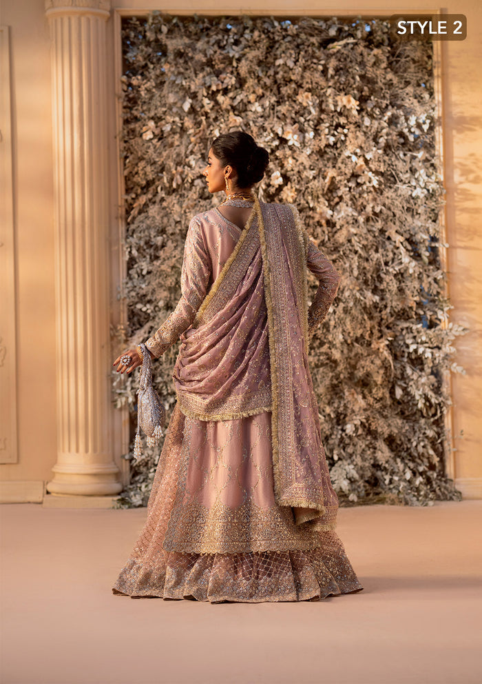 Aik Atelier | Wedding Festive 25 | LOOK 07 XL Khaadi Net ANGRAKHA WITH GHARARA
