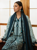 Mahnur | Florence Luxury Lawn 25 | AIYLEEN L Ice Blue Lawn
