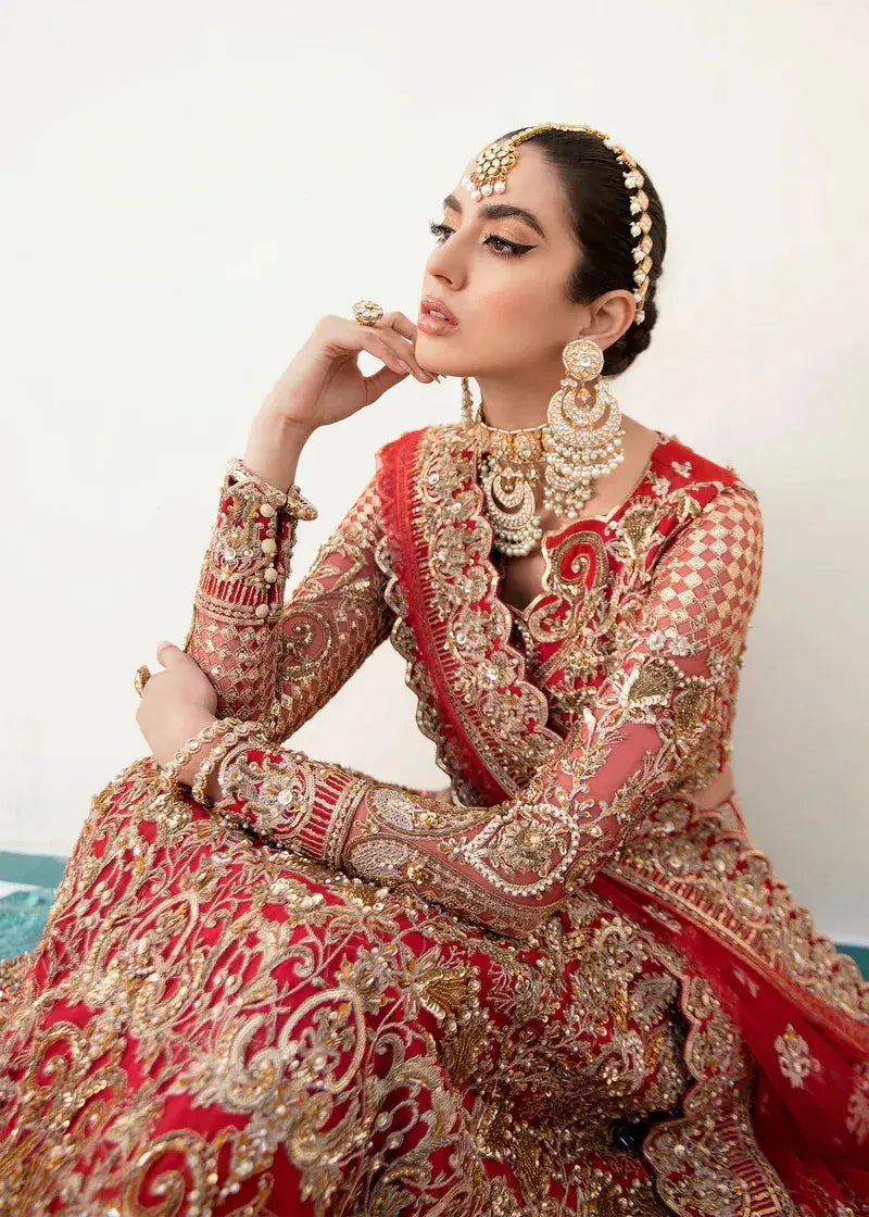 Akbar Aslam | Orphic Bridals | SALAMANDER - Pakistani Designer Dress - by Akbar Aslam | Type: Bridal - 100% Original at Saira Sultan