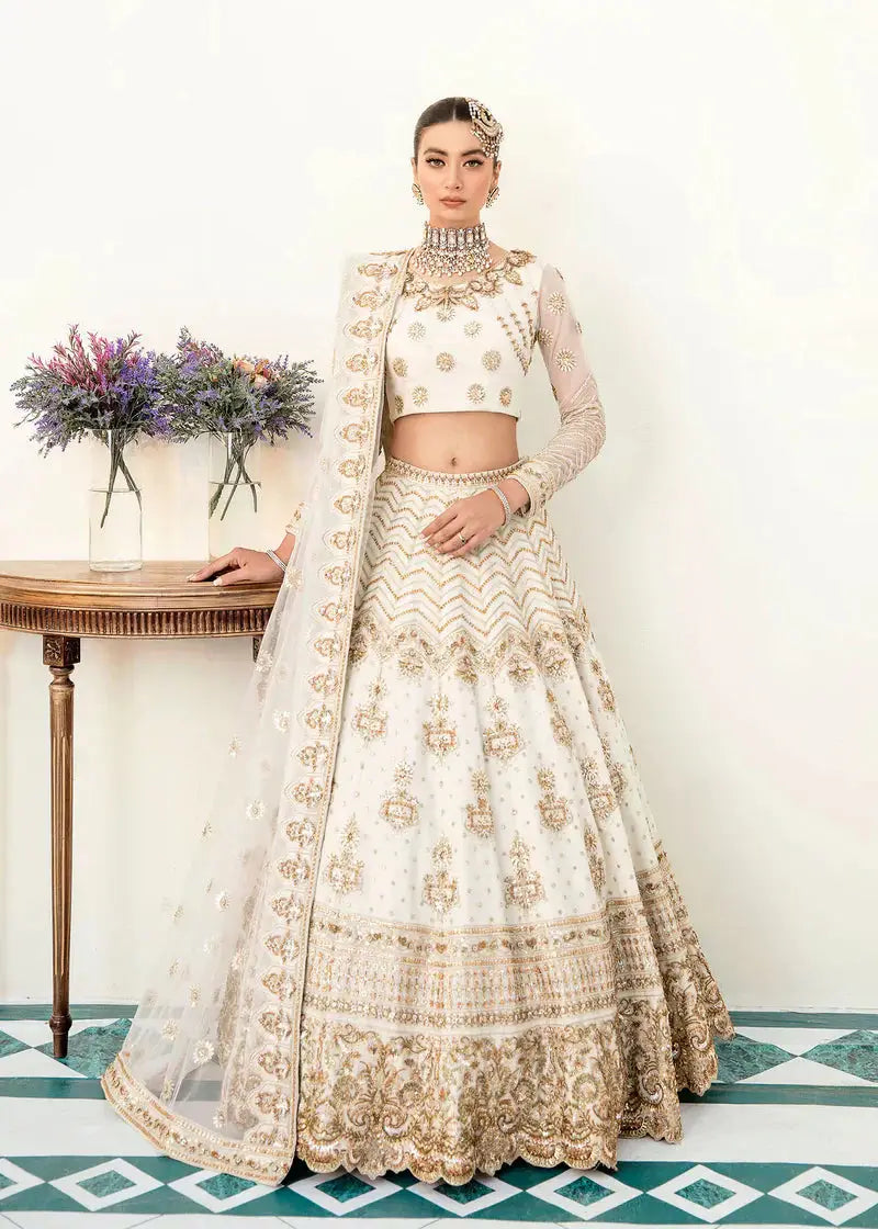 Akbar Aslam | Orphic Bridals | Cobalt - Pakistani Designer Dress - by Akbar Aslam | Type: Bridal - 100% Original at Saira Sultan