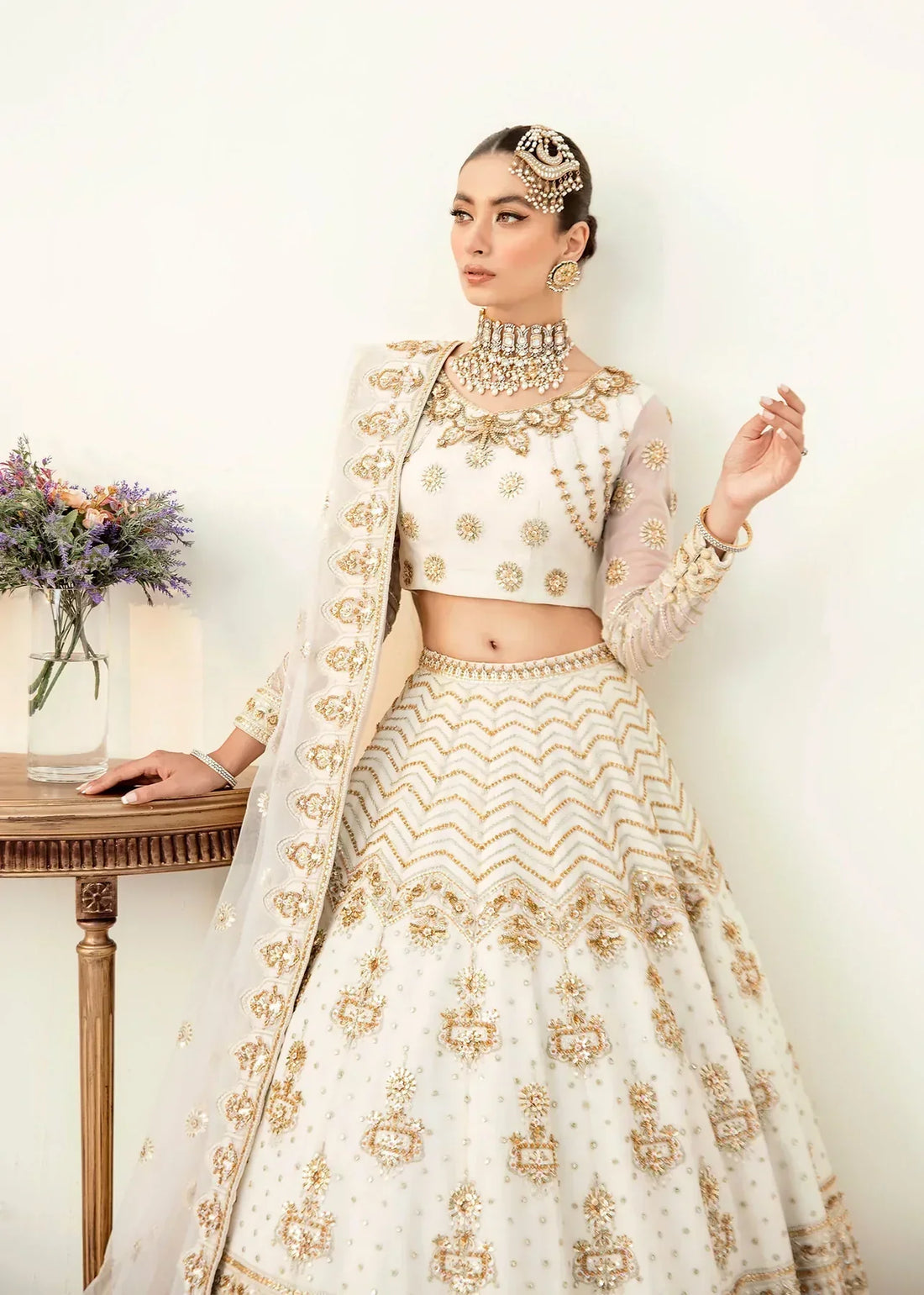 Akbar Aslam | Orphic Bridals | Cobalt - Pakistani Designer Dress - by Akbar Aslam | Type: Bridal - 100% Original at Saira Sultan