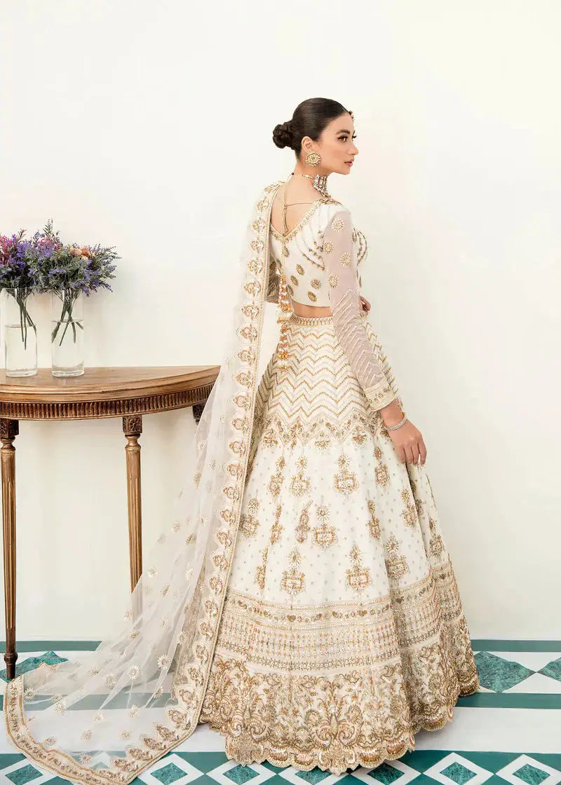 Akbar Aslam | Orphic Bridals | Cobalt - Pakistani Designer Dress - by Akbar Aslam | Type: Bridal - 100% Original at Saira Sultan