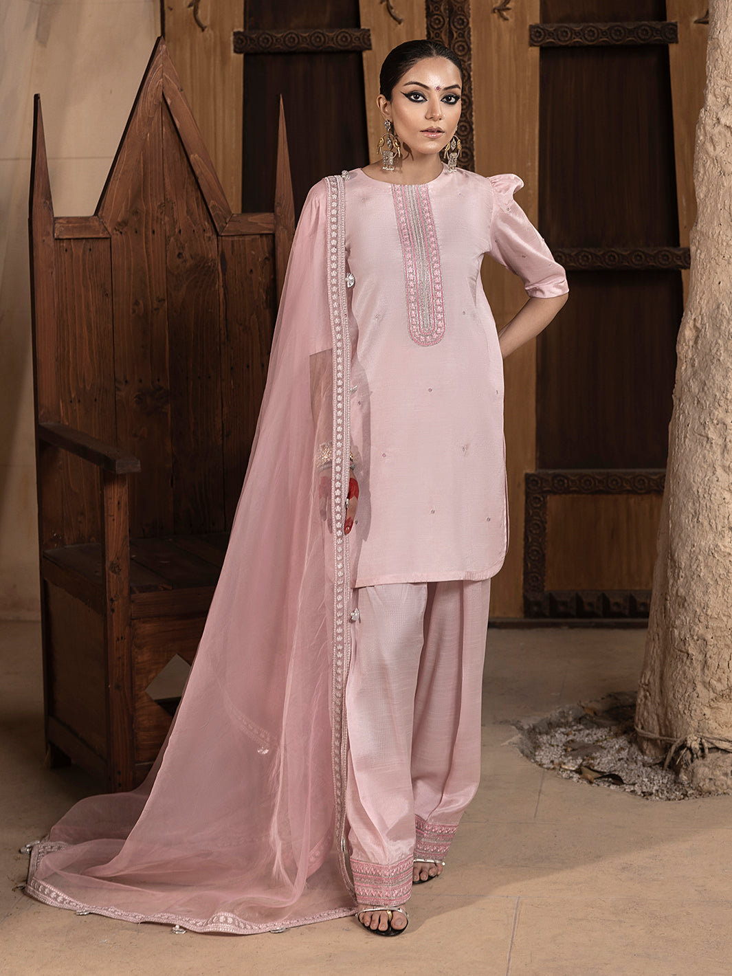 Hem Stitch | Raw Silk Edit 25 | Aleeha - Pakistani Designer Dress - by Hemstitch | Type: Ladies Clothes - 100% Original at Saira Sultan