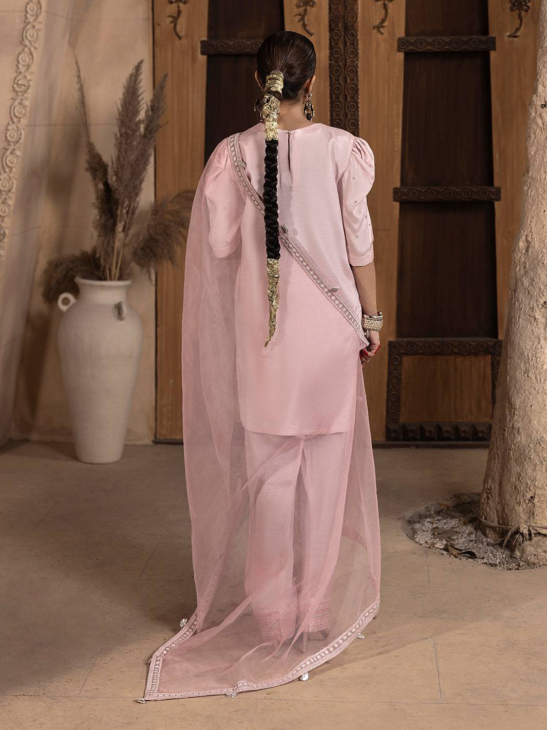 Hem Stitch | Raw Silk Edit 25 | Aleeha - Pakistani Designer Dress - by Hemstitch | Type: Ladies Clothes - 100% Original at Saira Sultan