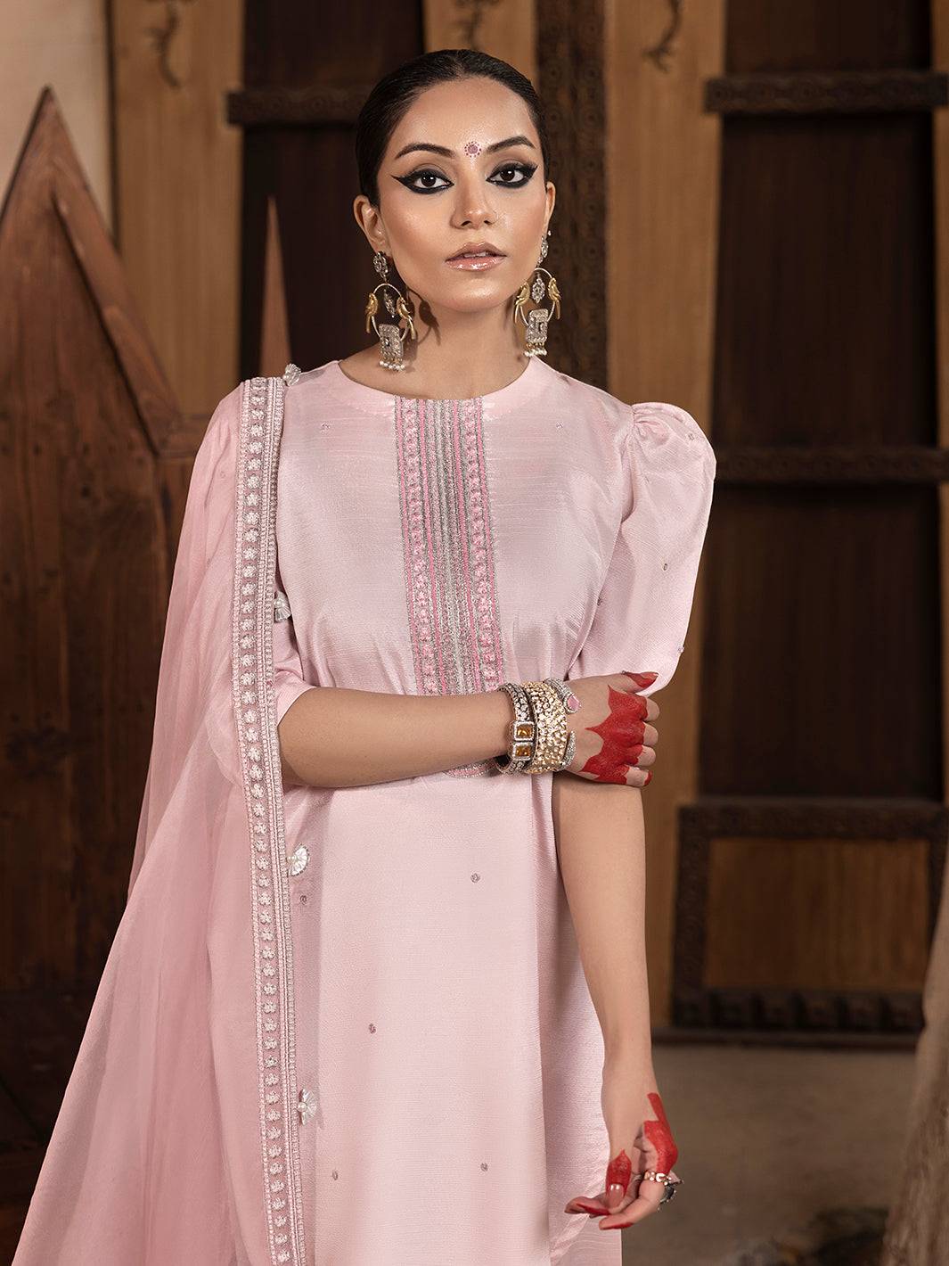 Hem Stitch | Raw Silk Edit 25 | Aleeha - Pakistani Designer Dress - by Hemstitch | Type: Ladies Clothes - 100% Original at Saira Sultan
