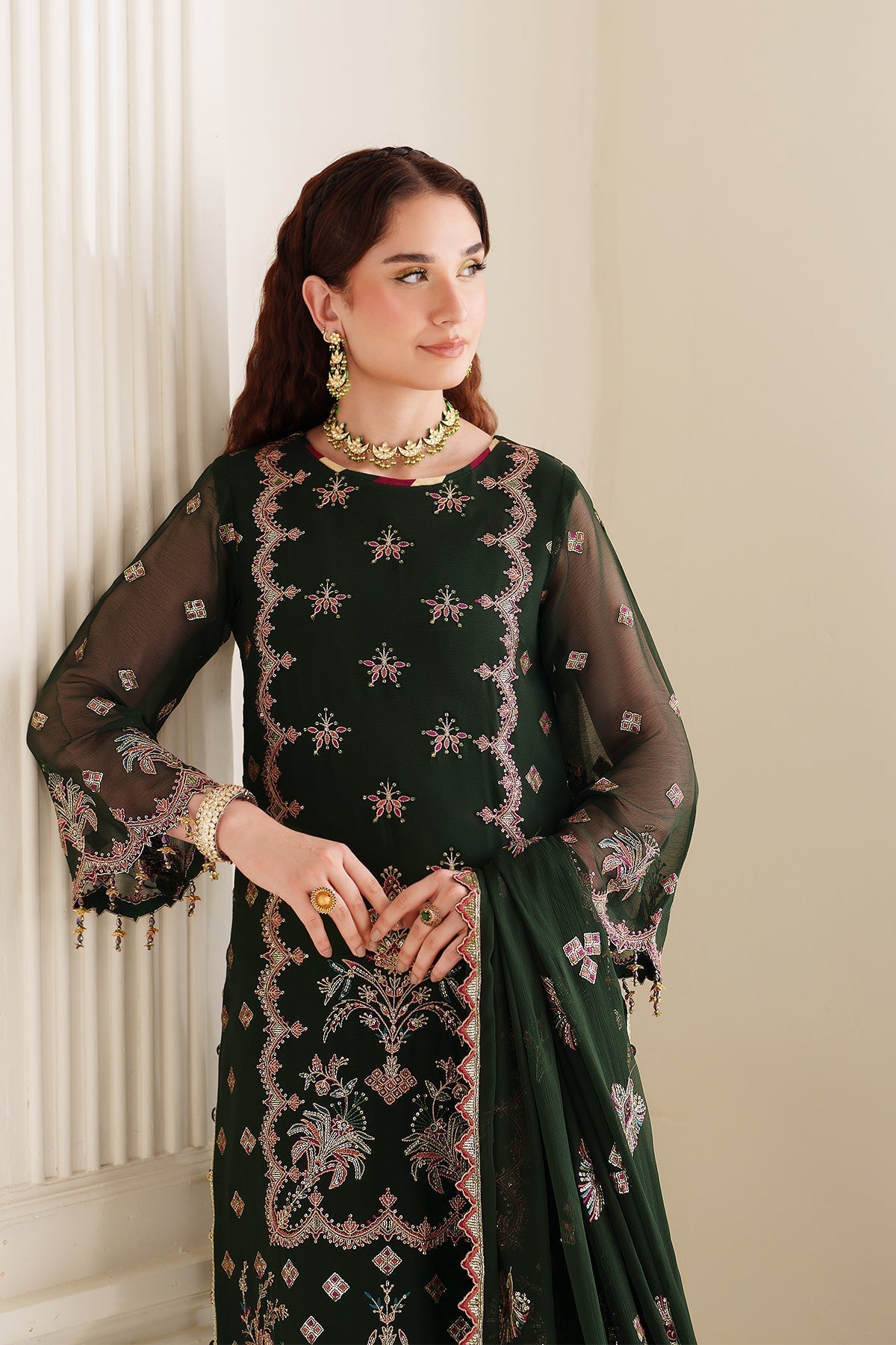Alizeh | Dua Formals 24 | AF-DUA-3029-Hoor - Pakistani Designer Dress - by Alizeh | Type: Ladies Clothes - 100% Original at Saira Sultan