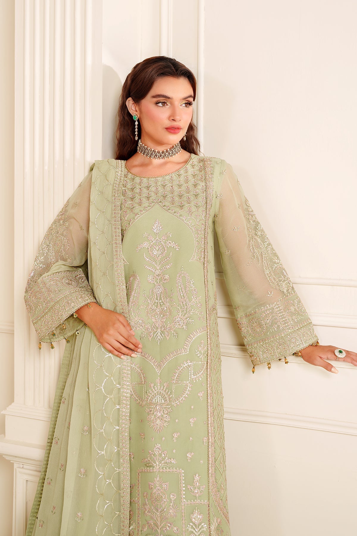 Alizeh | Dua Formals 24 | AF-DUA-3024-Reet - Pakistani Designer Dress - by Alizeh | Type: Ladies Clothes - 100% Original at Saira Sultan