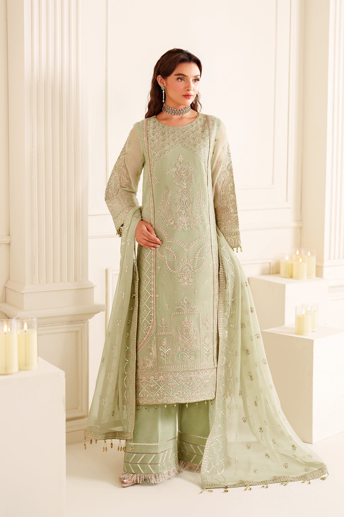 Alizeh | Dua Formals 24 | AF-DUA-3024-Reet - Pakistani Designer Dress - by Alizeh | Type: Ladies Clothes - 100% Original at Saira Sultan