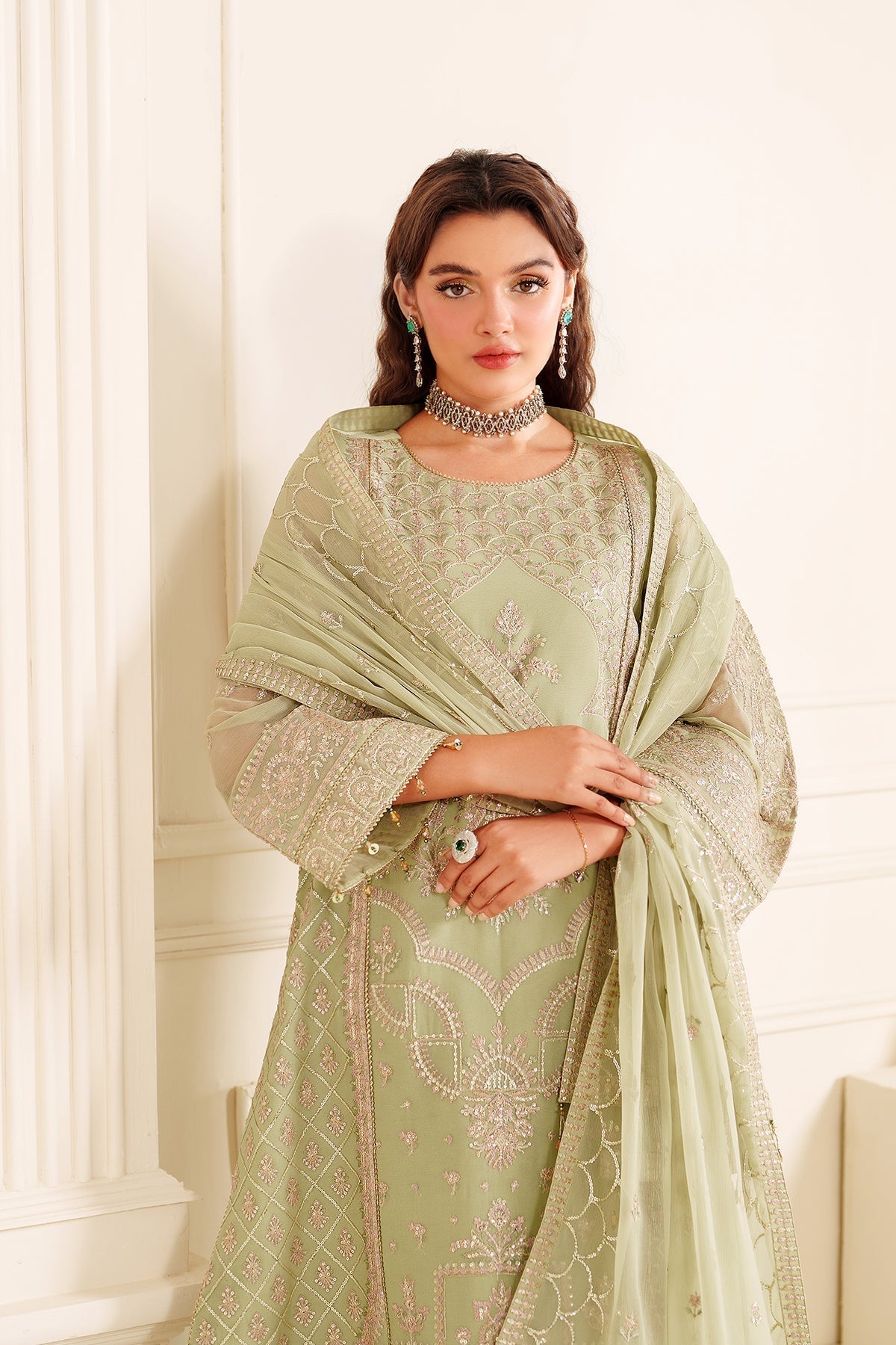 Alizeh | Dua Formals 24 | AF-DUA-3024-Reet - Pakistani Designer Dress - by Alizeh | Type: Ladies Clothes - 100% Original at Saira Sultan