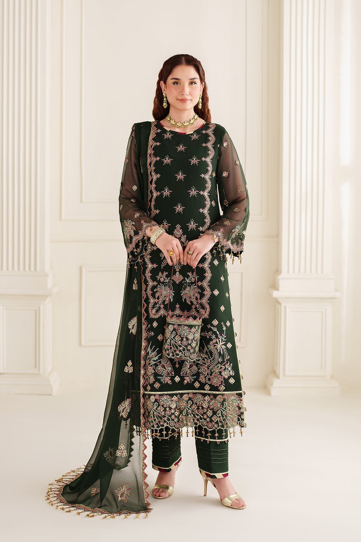 Alizeh | Dua Formals 24 | AF-DUA-3029-Hoor - Pakistani Designer Dress - by Alizeh | Type: Ladies Clothes - 100% Original at Saira Sultan
