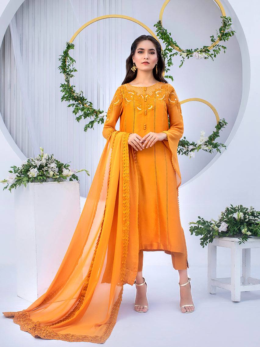 Anam Akhlaq | Festive Collection | D-03 - Pakistani Designer Dress - by Anam Akhlaq | Type: Formal - 100% Original at Saira Sultan
