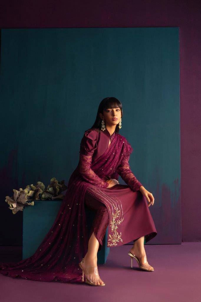 Anam Akhlaq | Festive Collection | D-43 - Pakistani Designer Dress - by Anam Akhlaq | Type: Formal - 100% Original at Saira Sultan