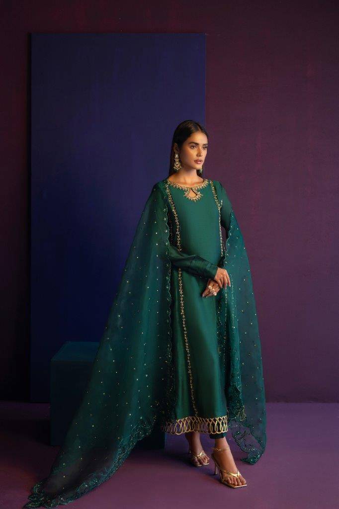 Anam Akhlaq | Festive Collection | D-44 - Pakistani Designer Dress - by Anam Akhlaq | Type: Formal - 100% Original at Saira Sultan