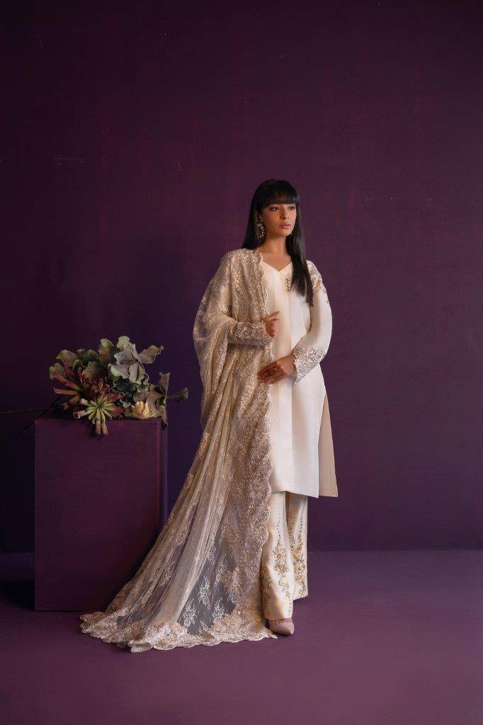 Anam Akhlaq | Festive Collection | D-47 - Pakistani Designer Dress - by Anam Akhlaq | Type: Formal - 100% Original at Saira Sultan