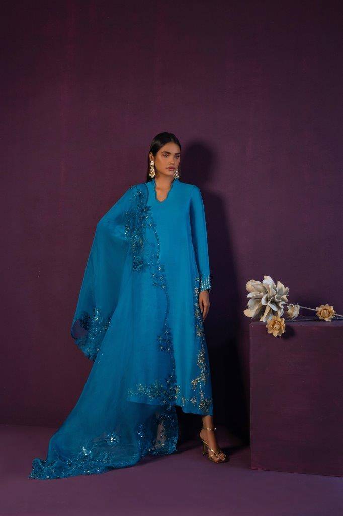 Anam Akhlaq | Festive Collection | D-45 - Pakistani Designer Dress - by Anam Akhlaq | Type: Formal - 100% Original at Saira Sultan