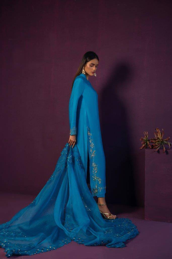 Anam Akhlaq | Festive Collection | D-45 - Pakistani Designer Dress - by Anam Akhlaq | Type: Formal - 100% Original at Saira Sultan