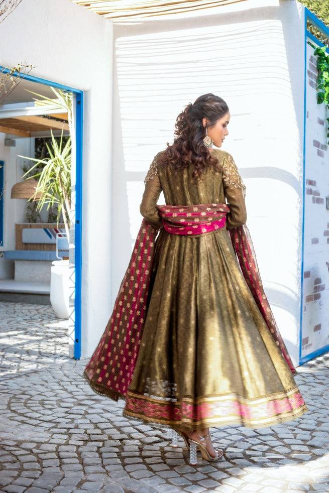 Anam Akhlaq | Festive Collection | D-11 - Pakistani Designer Dress - by Anam Akhlaq | Type: Formal - 100% Original at Saira Sultan