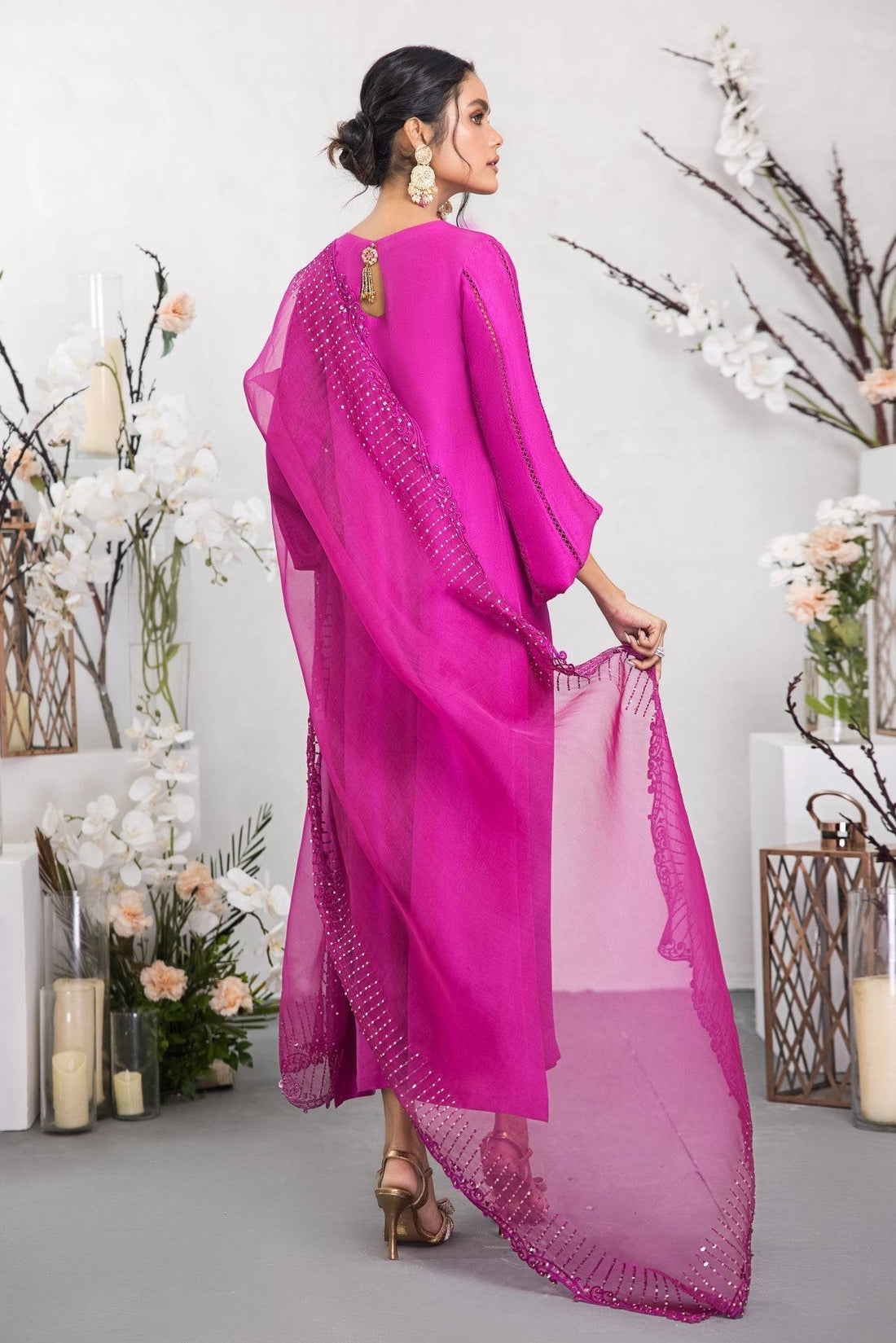Anam Akhlaq | Festive Collection | D-27 - Pakistani Designer Dress - by Anam Akhlaq | Type: Formal - 100% Original at Saira Sultan