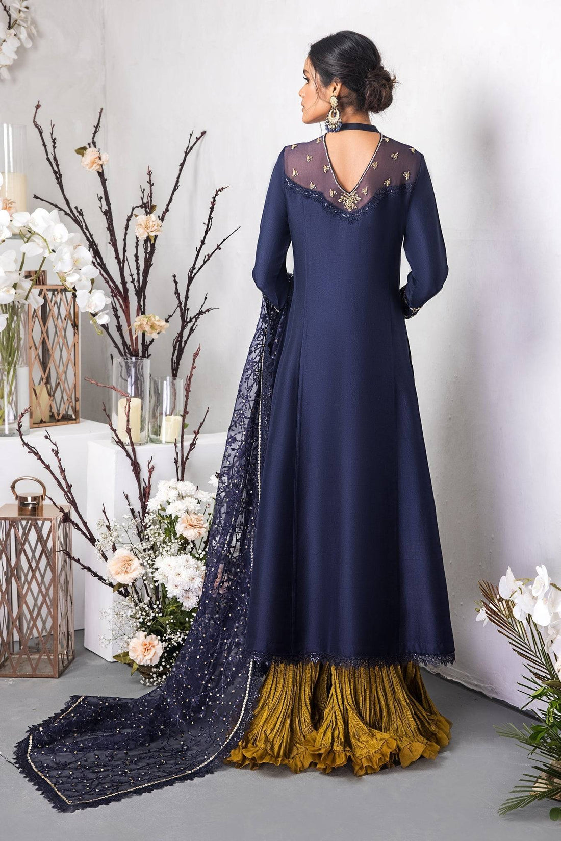 Anam Akhlaq | Festive Collection | D-29 - Pakistani Designer Dress - by Anam Akhlaq | Type: Formal - 100% Original at Saira Sultan