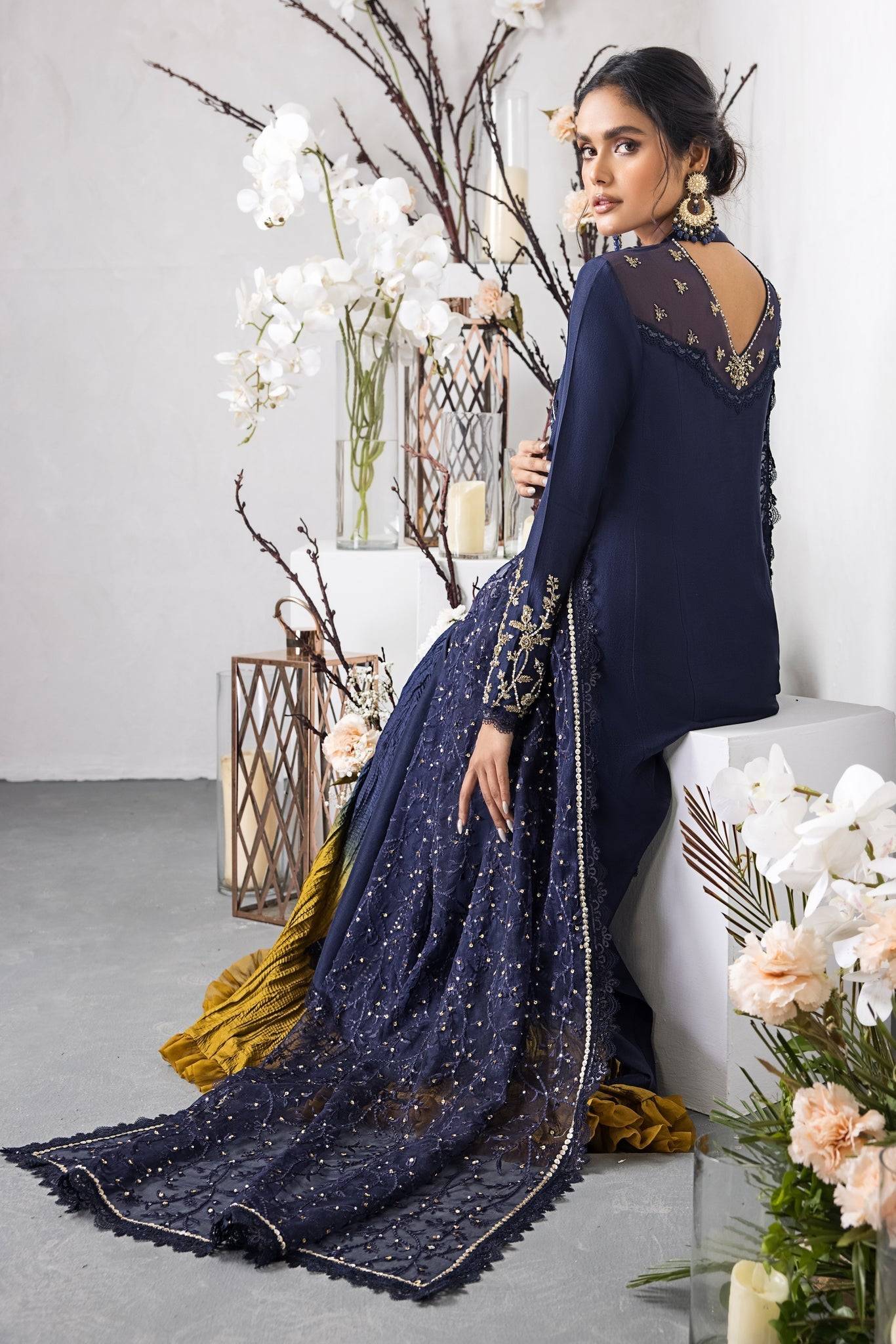 Anam Akhlaq | Festive Collection | D-29 - Pakistani Designer Dress - by Anam Akhlaq | Type: Formal - 100% Original at Saira Sultan