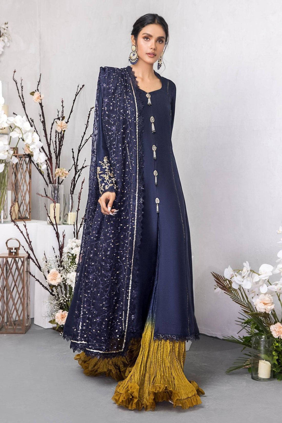 Anam Akhlaq | Festive Collection | D-29 - Pakistani Designer Dress - by Anam Akhlaq | Type: Formal - 100% Original at Saira Sultan