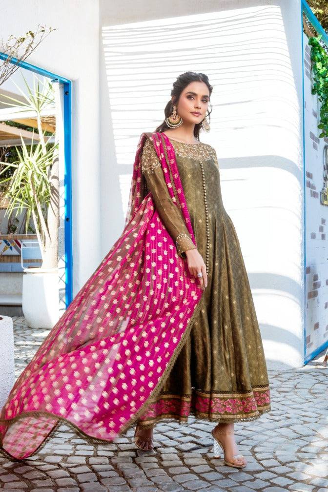 Anam Akhlaq | Festive Collection | D-11 - Pakistani Designer Dress - by Anam Akhlaq | Type: Formal - 100% Original at Saira Sultan