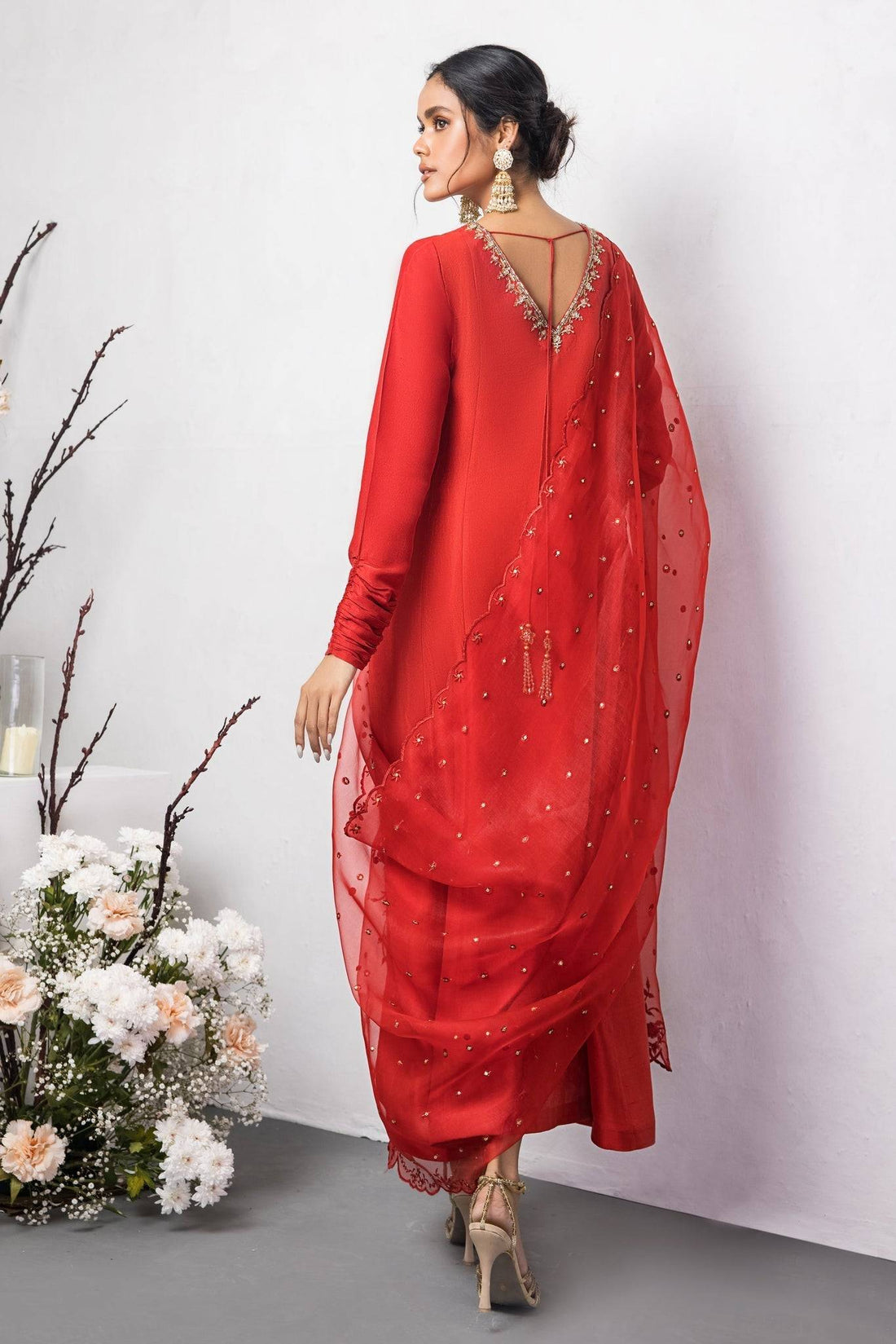 Anam Akhlaq | Festive Collection | D-26 - Pakistani Designer Dress - by Anam Akhlaq | Type: Formal - 100% Original at Saira Sultan