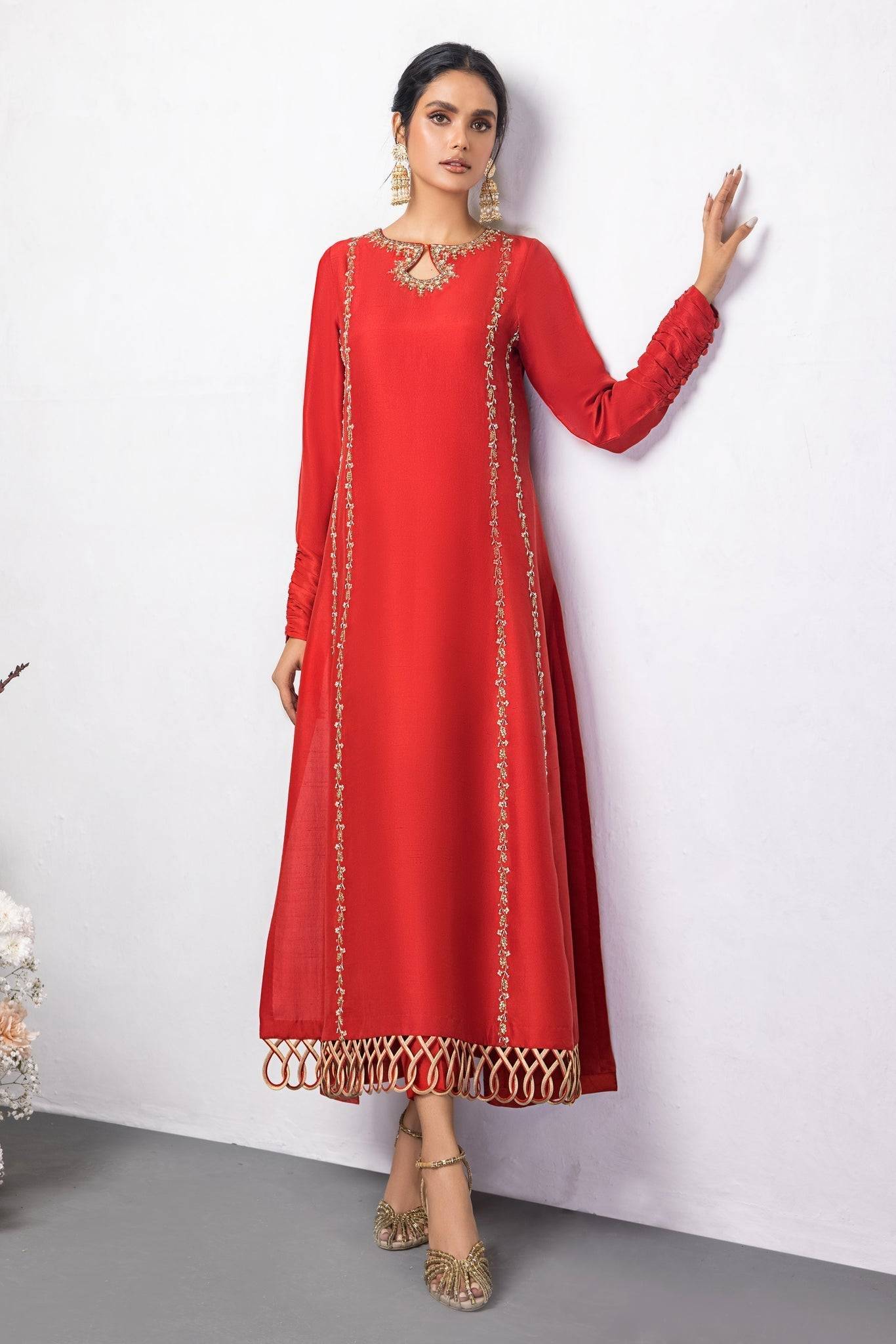 Anam Akhlaq | Festive Collection | D-26 - Pakistani Designer Dress - by Anam Akhlaq | Type: Formal - 100% Original at Saira Sultan